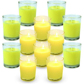 Ram 12 x Citronella Candles Insect Repellent mosquito Insect Bugs Repellent Garden House Lawn Patio Camping Candles