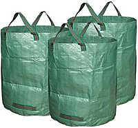 Ram 272L Heavy Duty Garden Waste Bag For Gardening Lawn Clearing Rubbish 272 Litres