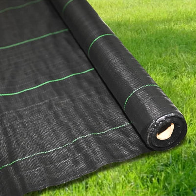 Ram Heavy Duty Weed Fabric 100 GSM Pest Control 2M X 10M