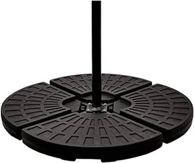 Ram X 4 x Heavy Duty Parasol Base Cantilever Sector Base Fill With Sand
