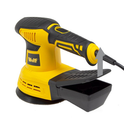 Random Orbital Sander Wolf 125mm 450w - 3