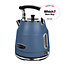 Rangemaster Cordless Kettle Stone Blue 1.7L Quick and Quiet Boil, Boil Dry Protection 3 Year Guarantee RMCLDK201SB
