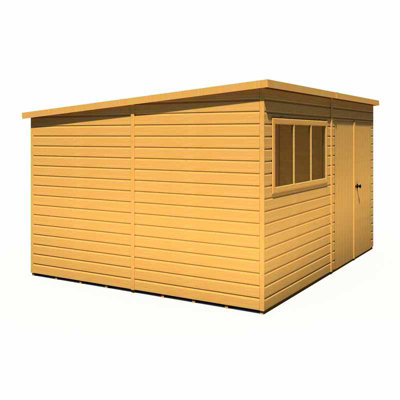 Ranger 12 x 10 Feet Double Door Shed - L317 x W373.8 x H213.9 cm - 4