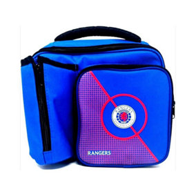 Rangers FC Crest Lunch Bag Royal Blue/Red/White (One Size)