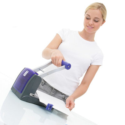 Rapesco 0247 ECO P2200 High-Capacity 2-Hole Punch, 100 Sheet Capacity ...