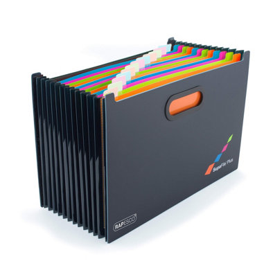 Rapesco 1552 SupaFile Plus 13-Part Desktop Expanding File Organiser ...