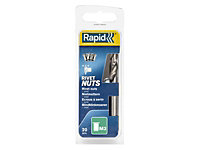 Rapid 5000670 Steel Rivet Nuts M3 (Pack 20 + Free Drill Bit) RPD5000670