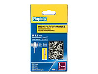 Rapid 5001431 High Performance Rivets 3.2 x 8mm (Box 500) RPD5001431
