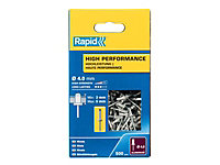 Rapid 5001432 High Performance Rivets 4 x 8mm (Box 500) RPD5001432