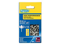 Rapid 5001433 High Performance Rivets 4 x 10mm (Box 500) RPD5001433