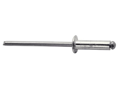 Rapid Aluminium Rivets 4.8x10mm For Material Fastening Mudguards Metal ...