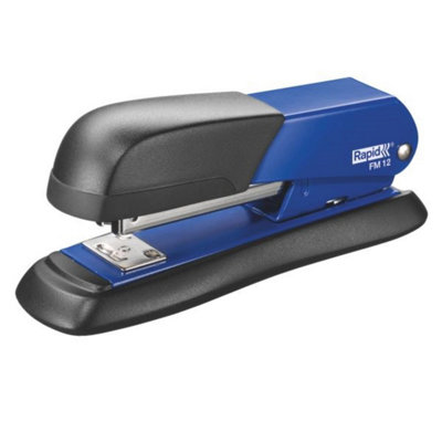 Rapid Blue Metal Half Strip Desktop Office Stapler FM12