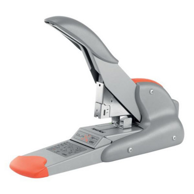 Rapid DUAX Silver Orange Heavy Duty Office Stapler