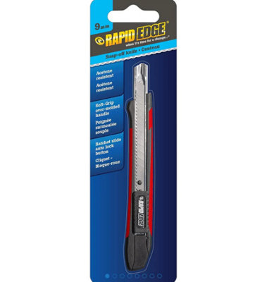 Rapid Edge 9mm Serrated Snap-Off Cutter