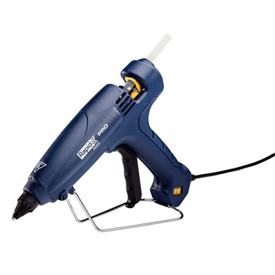 Rapid EG320 Hot Glue Gun, 11-12mm Lightweight Glue Gun for DIY, 1000 g/hr Output, Exchangeable Nozzle, 1.75m Cord (5000714)