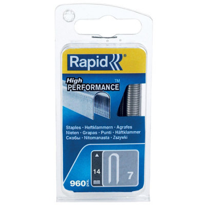 Rapid High Performance Rounded No.7 Cable Staples for Computer Speaker ...