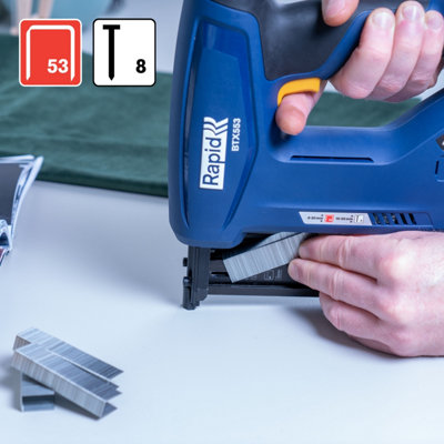 Rapid High-Performance Staples for Textiles, Finewire No. 53, Leg ...