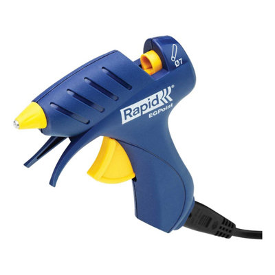 Rapid Hot Glue Gun 7mm Cordless With Integrated Stand For Arts Crafts & Repairs