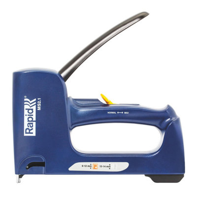 Rapid Multi-Function Staple Gun MS2.1 for No. 53 & 7 Staples 2-in-1 Upholstery Fabric Cable Tacker Stapler with Ergonomic Handle