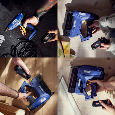RAPID Power Tools 18V 4.0 Ah Power for All Alliance Bosch Battery Pack Long-Lasting W-C Battery