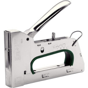 Rapid R34 Heavy Duty Manual DIY Staple Gun PRO for No. 140 Staples with 3-Step Force Adjuster