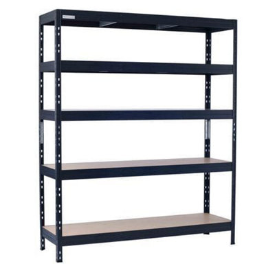 Rapid Racking Rapid 3 Pro 1800h x 1200w x 450mmd Grey 5 Fibreboard Shelves