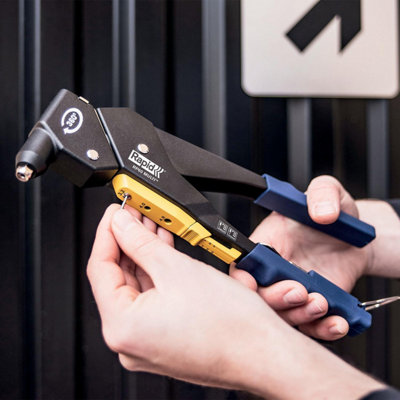 Rapid RP60 Multi Pivoting Head Riveter for Effortless Sheet Metal Work