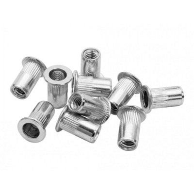 Rapid Steel Rivet Nuts Multi Colour (M3)