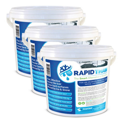 Rapid Thaw Driveway De Icer, Ice and Snow DeIcer, Plant Safe