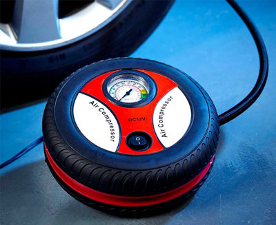 Rapid Tyre Inflator - 12V Compact Air Compressor Car Accessory ...