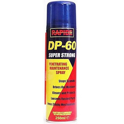 Rapide DP60 Penetrating Releasing Cleaning Maintenance Spray 250ml 95089