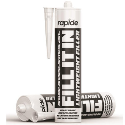 Rapide Fill It in Lightweight Filler Quick Drying Fill Holes Plaster ...