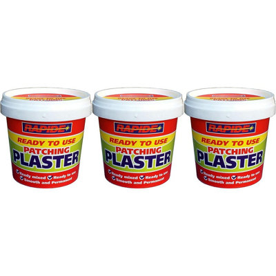 Rapide Ready to Use Patching Plaster 470g   7159 (Pack of 3)