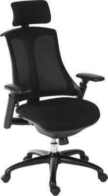 Rapport Mesh curved ergonomic chair with anti-shock synchron