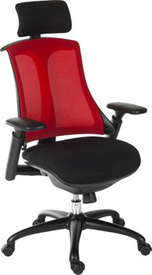 Rapport Mesh Executive Chair Red