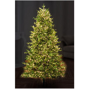 Raraion - 750 LED Warm White Christmas Tree Lights with Timer, 18.7m