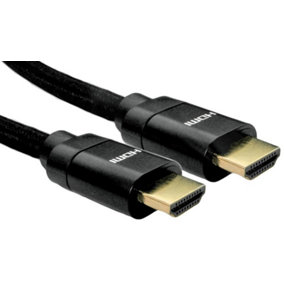 RARAION Premium High Speed 8K HDMI 2.1 Lead with Ethernet Aluminium Hoods 5m