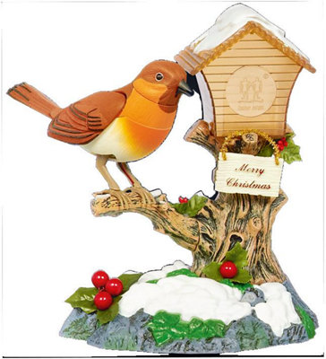 Raraion - Singing Rocking Robin Christmas Ornament Price Comparisons | Compare The Build