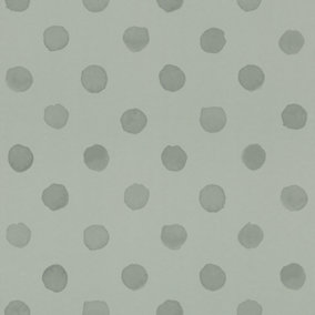 Rasch Bambino Soft Spot Grey Wallpaper