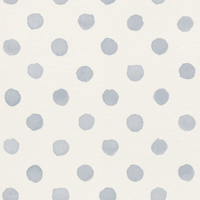 Rasch Bambino Soft Spot Pale Blue Wallpaper