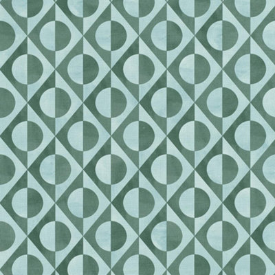 Rasch Club Modern Geometric Wallpaper Duck Egg Green Modern Paste The Wall