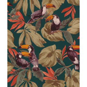 Rasch Denzo Tropical Toucans Wallpaper