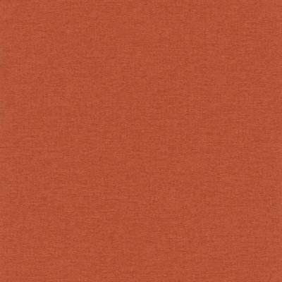 Rasch Fabric Effect Terracotta Wallpaper Modern Textured Paste The Wall Vinyl