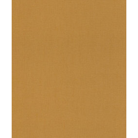 Rasch Florentine Textured Plain Cinnamon Wallpaper
