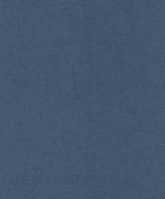 Rasch Florentine Textured Plain Cobalt Blue Wallpaper