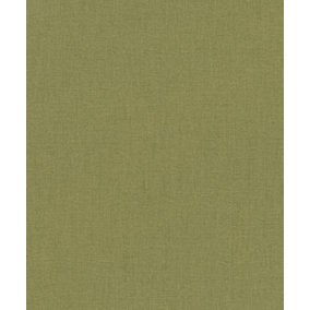 Rasch Florentine Textured Plain Fresh Green Wallpaper