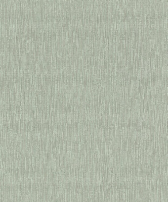 Rasch Florentine Woven Shimmer Pale Green and Silver Wallpaper