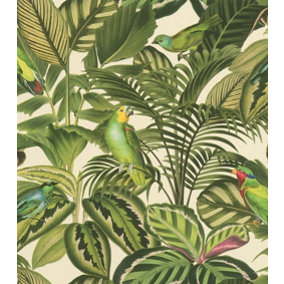Tropical Wallpaper | Wallpaper & wall coverings | B&Q