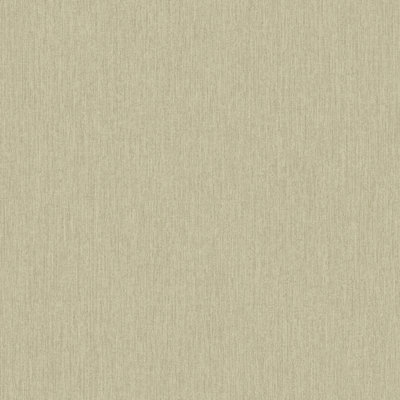 Rasch Highgrove Linen Texture Gold Wallpaper | DIY at B&Q