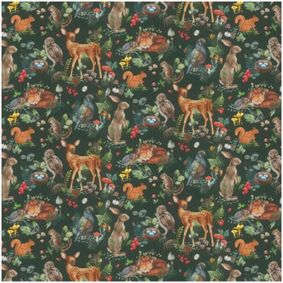 Rasch Home Style Forest Friends Wallpaper Animals Washable Paste The Wall